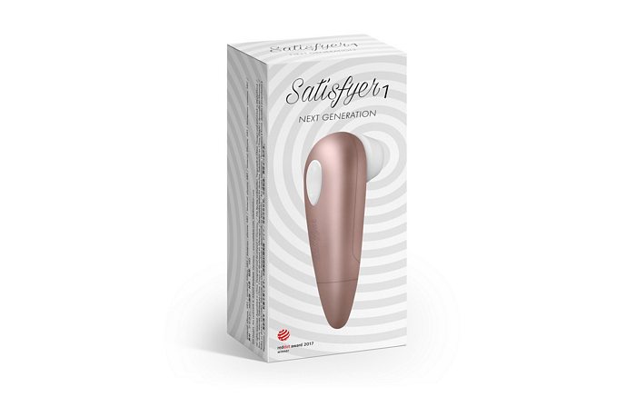 Satisfyer 1 Ng Pressure Wave Vibrator - Light Gold