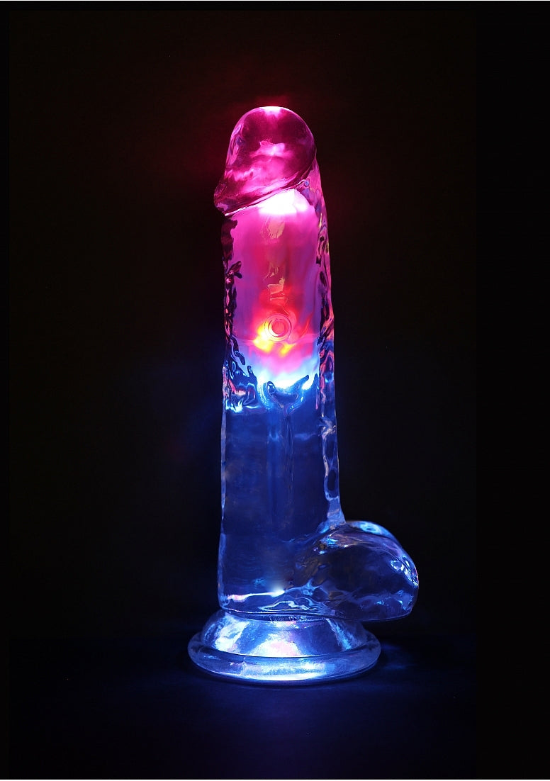 Realrock Wireless Recharg R/straight W/balls 8 "