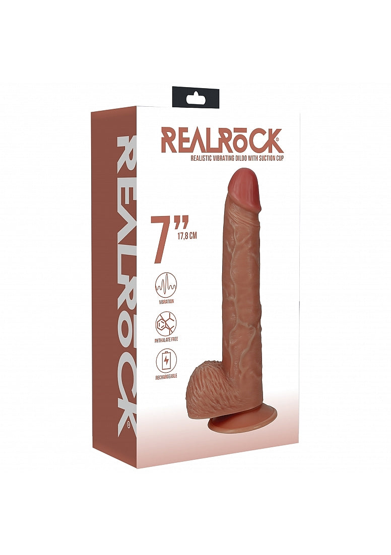 Realrock Vibe Cock Balls Straight 7 Car