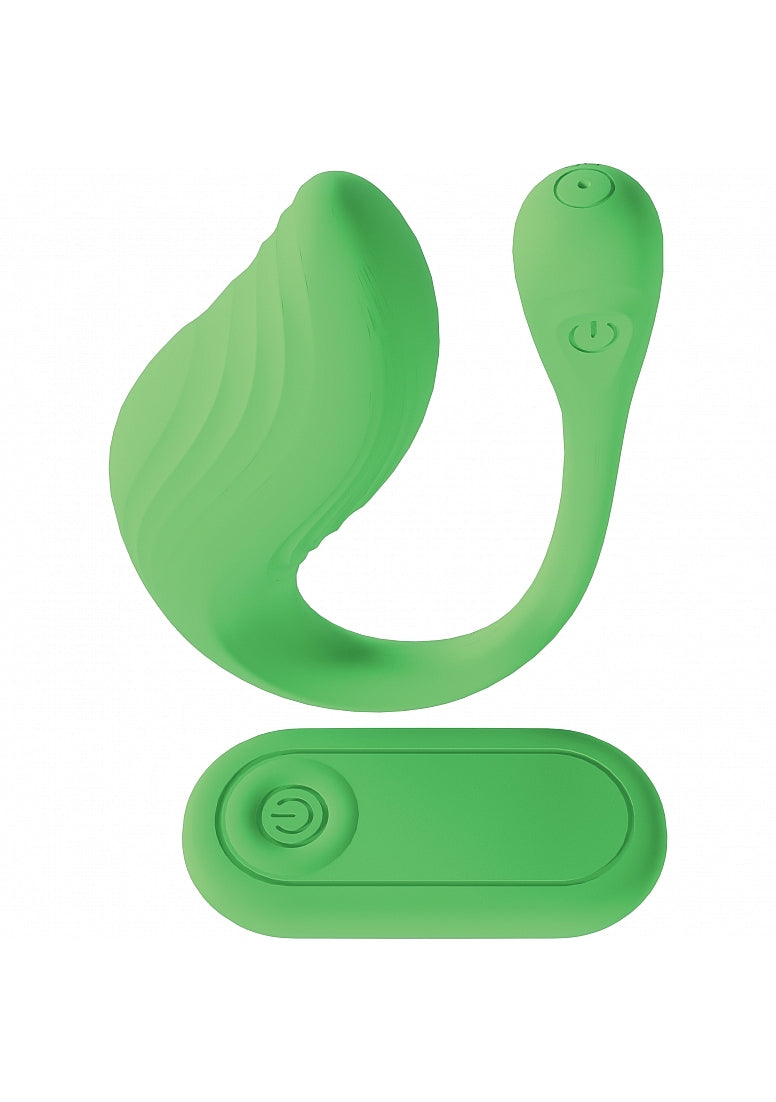 Loveline Velvet G-spot Vibrating Green