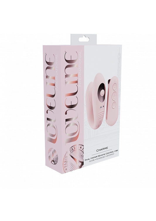 Loveline Charme Dual Motor Vibe Pnk