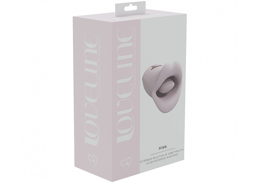 Kiss Suction And Vibrating Mouth Pink