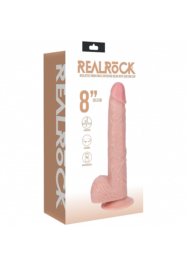 Realrock Vibe Rotate Balls Stra 8 Fle