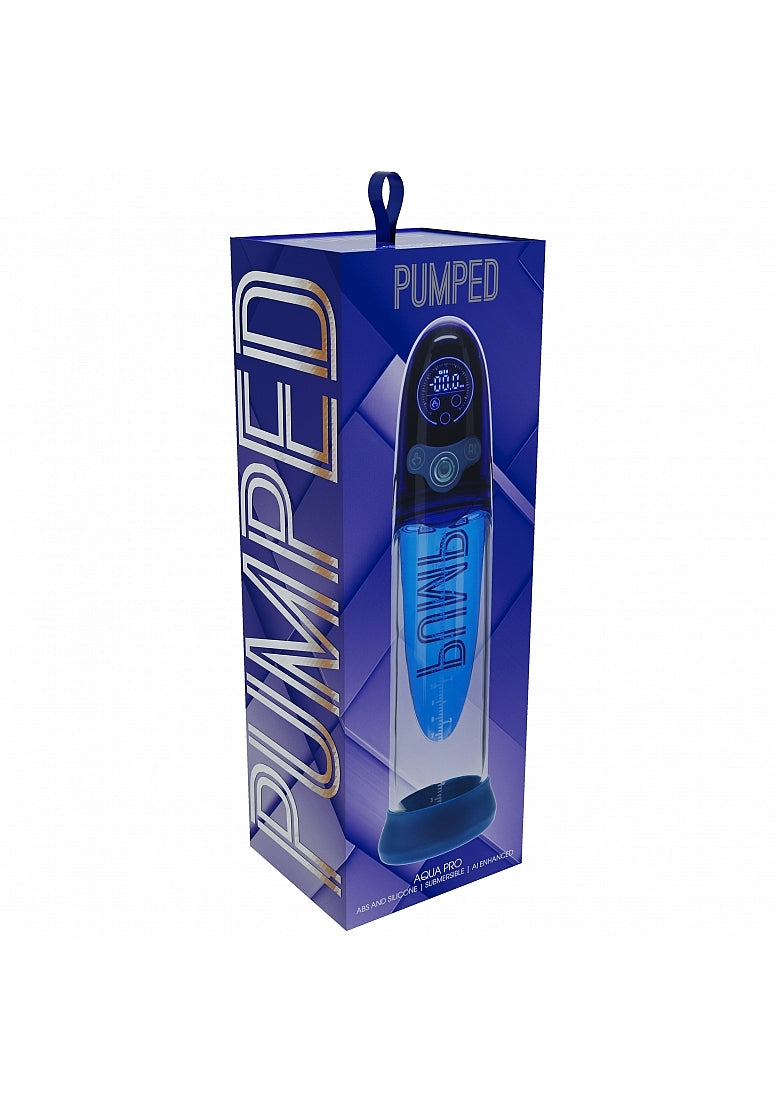 Pumped Aqua-Pro Submersible Automatic AI Enabled Blue