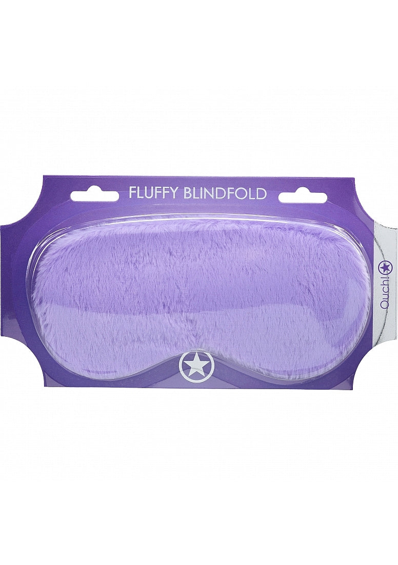 Ouch Fluffy Mask Purple