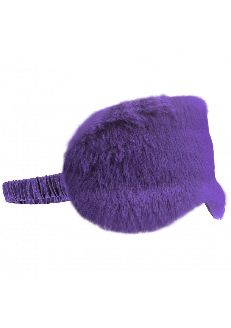 Ouch Fluffy Mask Purple
