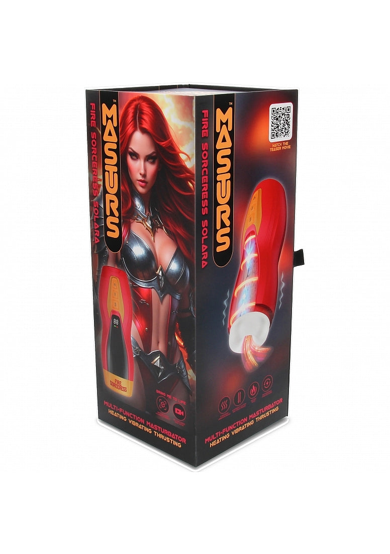 Masturs Solara Fire Sorceress Multi Function Masturbator