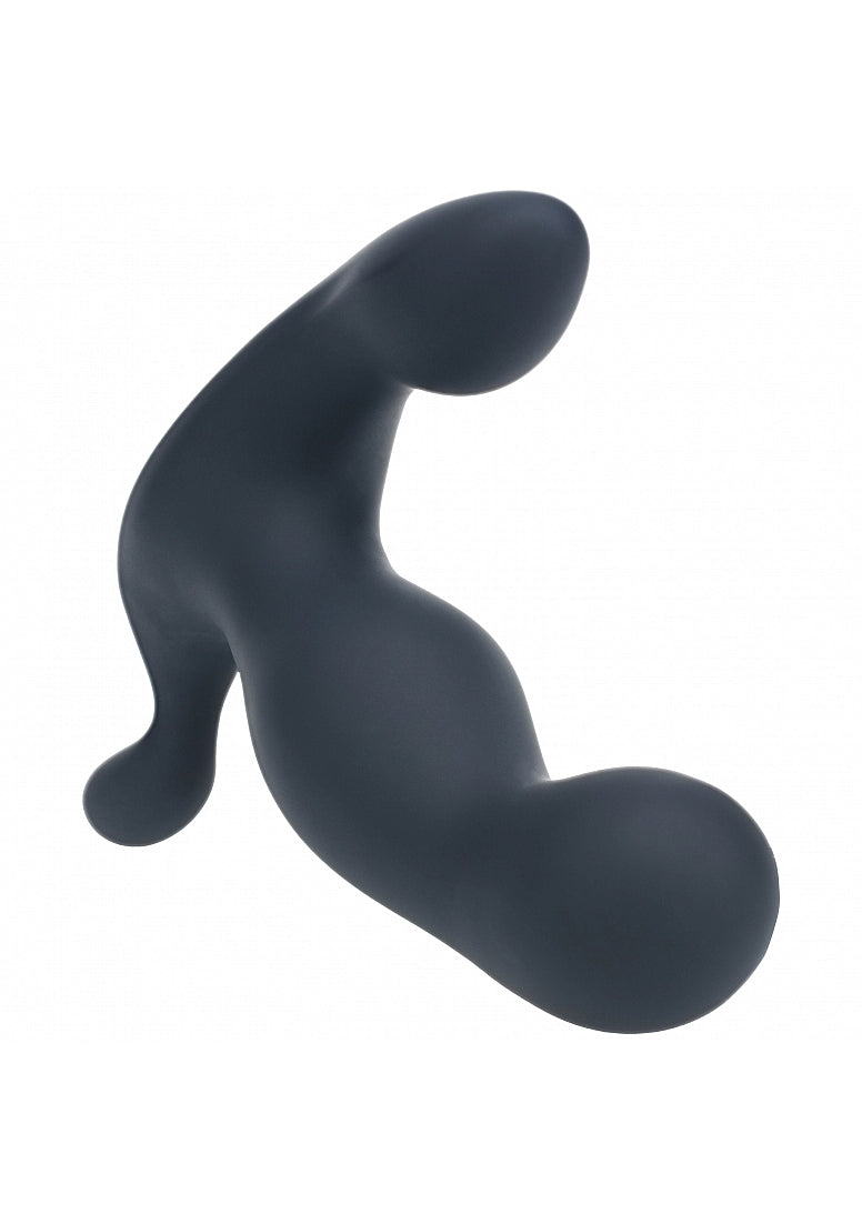 Levelz Heating & Vibrating Silicone Prostate Stimulator Black