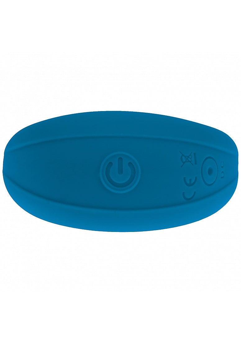 Levelz Vibrating Liquid Cock & Ball Ring Teal