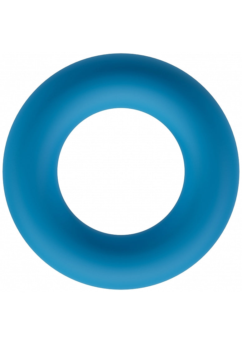Levelz Liquid Silicone Cock Ring L Teal