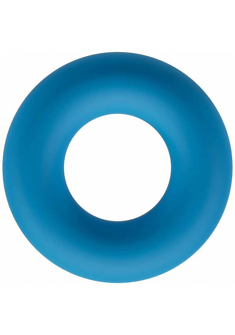 Levelz Liquid Silicone Cock Ring M Teal