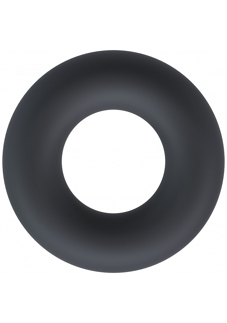 Levelz Liquid Silicone Cock Ring M Blk