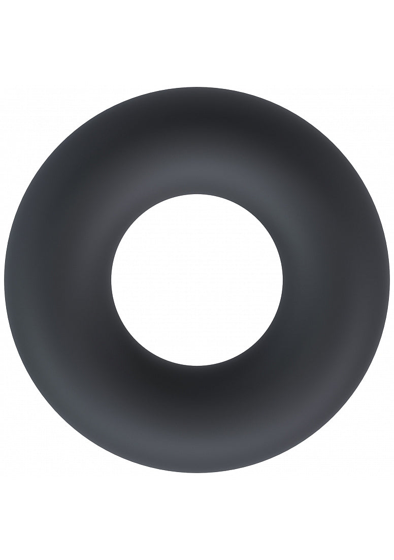 Levelz Liquid Silicone Cock Ring S Black