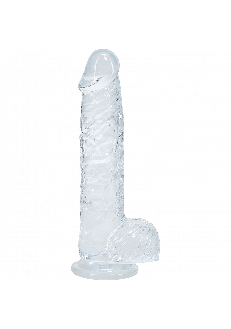 Realrock Realistic W/balls 5 Transparent "