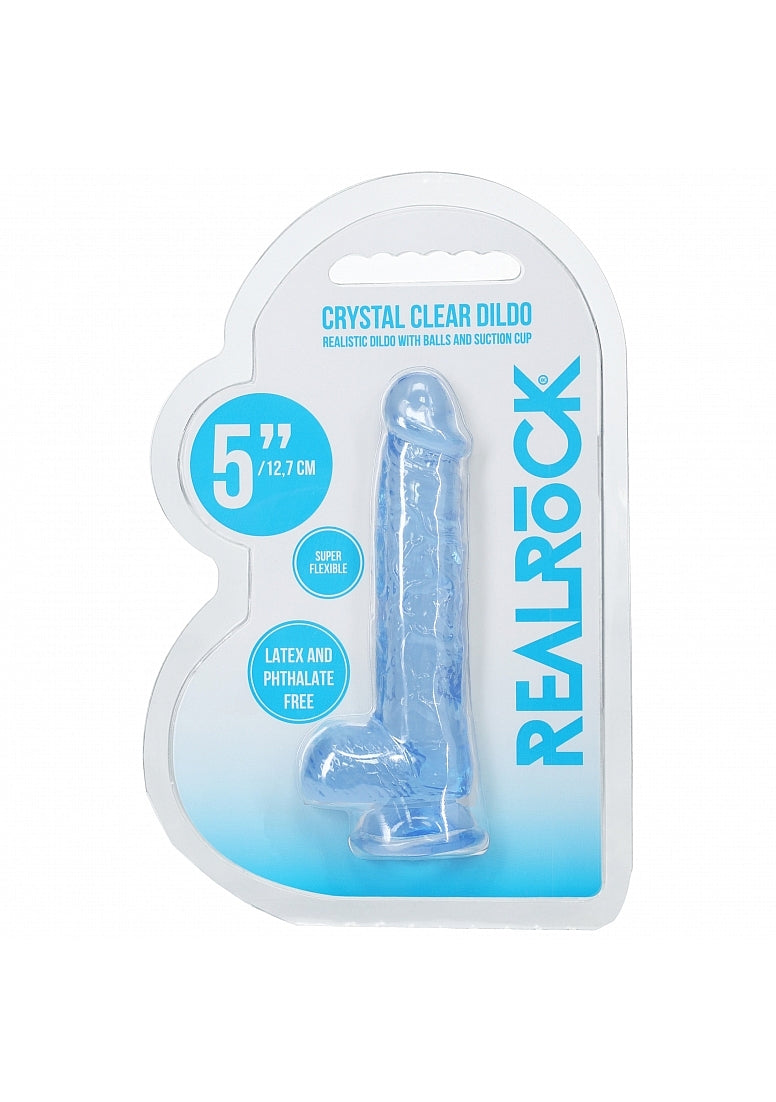 Realrock Realistic W/balls 5 Blue "