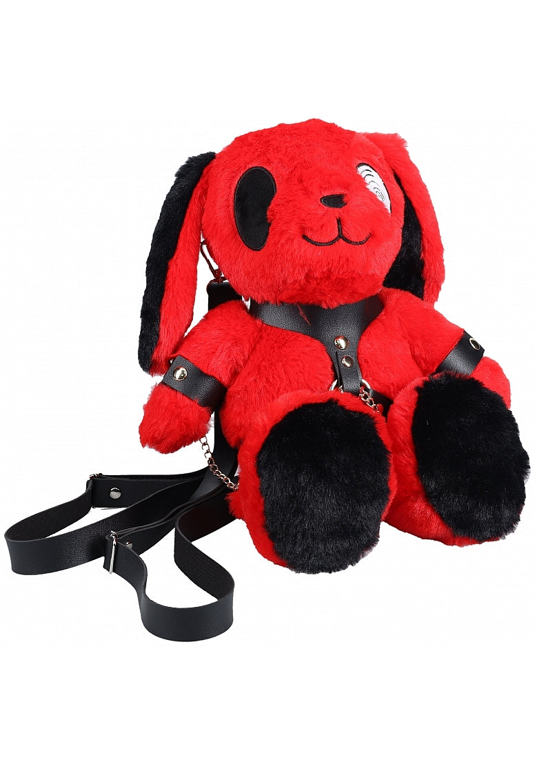 Shots Bunny Backpack Circle Eye Large Red