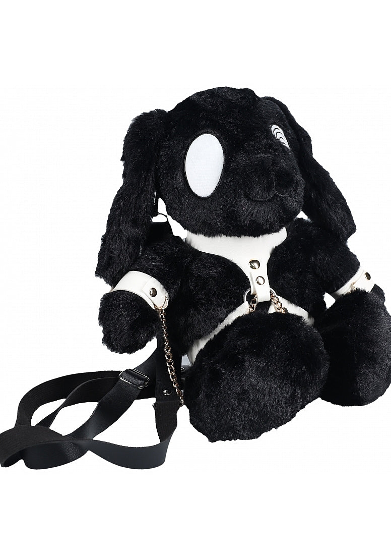 Shots Bunny Backpack Circle Eye Large Black
