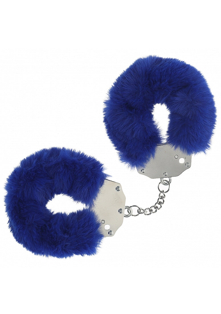 Ouch! Heavy-Duty Fluffy Handcuffs Navy