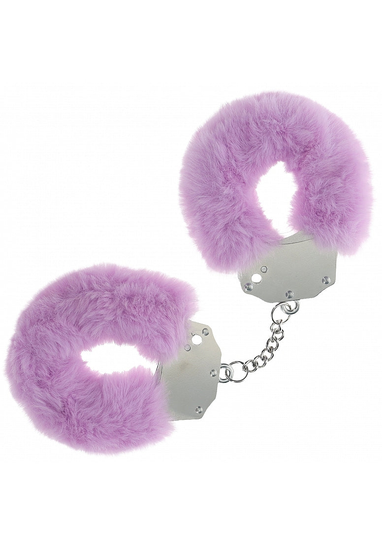 Ouch! Heavy-Duty Fluffy Handcuffs Lavender