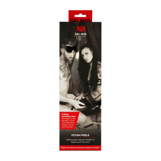 SEI Mio Fetish Feels Sensuous 5 Piece Sensation Kinky Kit Kit