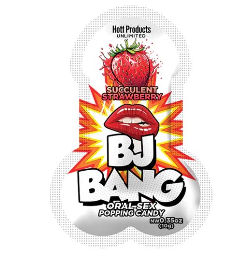 Bj Bang - Oral Sex Popping Candy - Strawberry 10gm