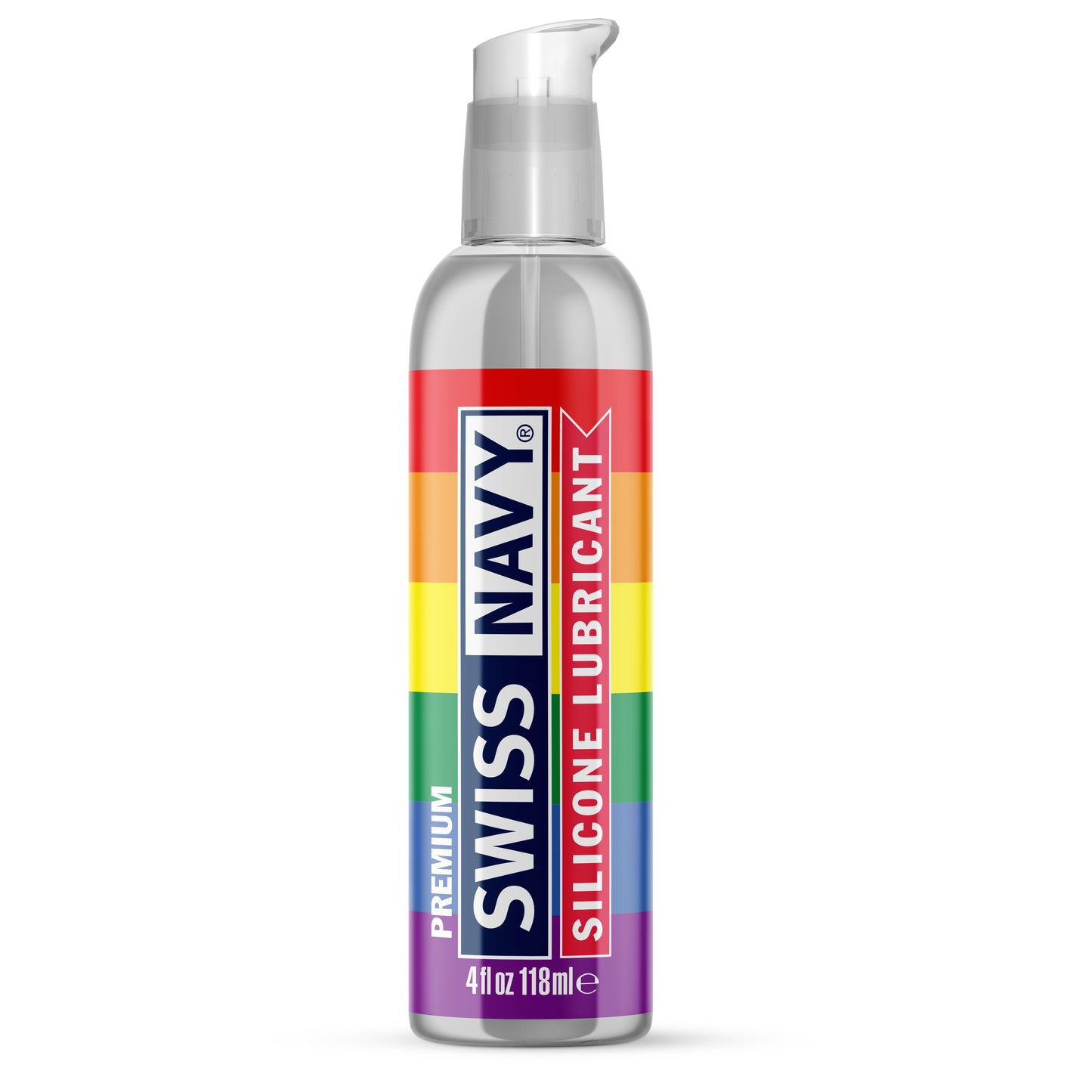 Pride Edition Silicone Lubricant - 4oz Pump