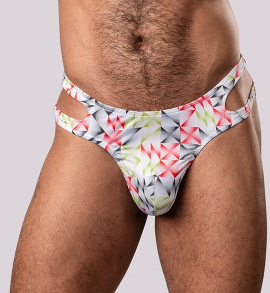 CUT It Out! Cutout Thong Red S/m