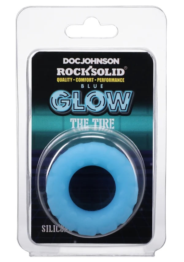 Rock Solid Sila-flex Glow-in-the-dark The Tire C-ring Blue