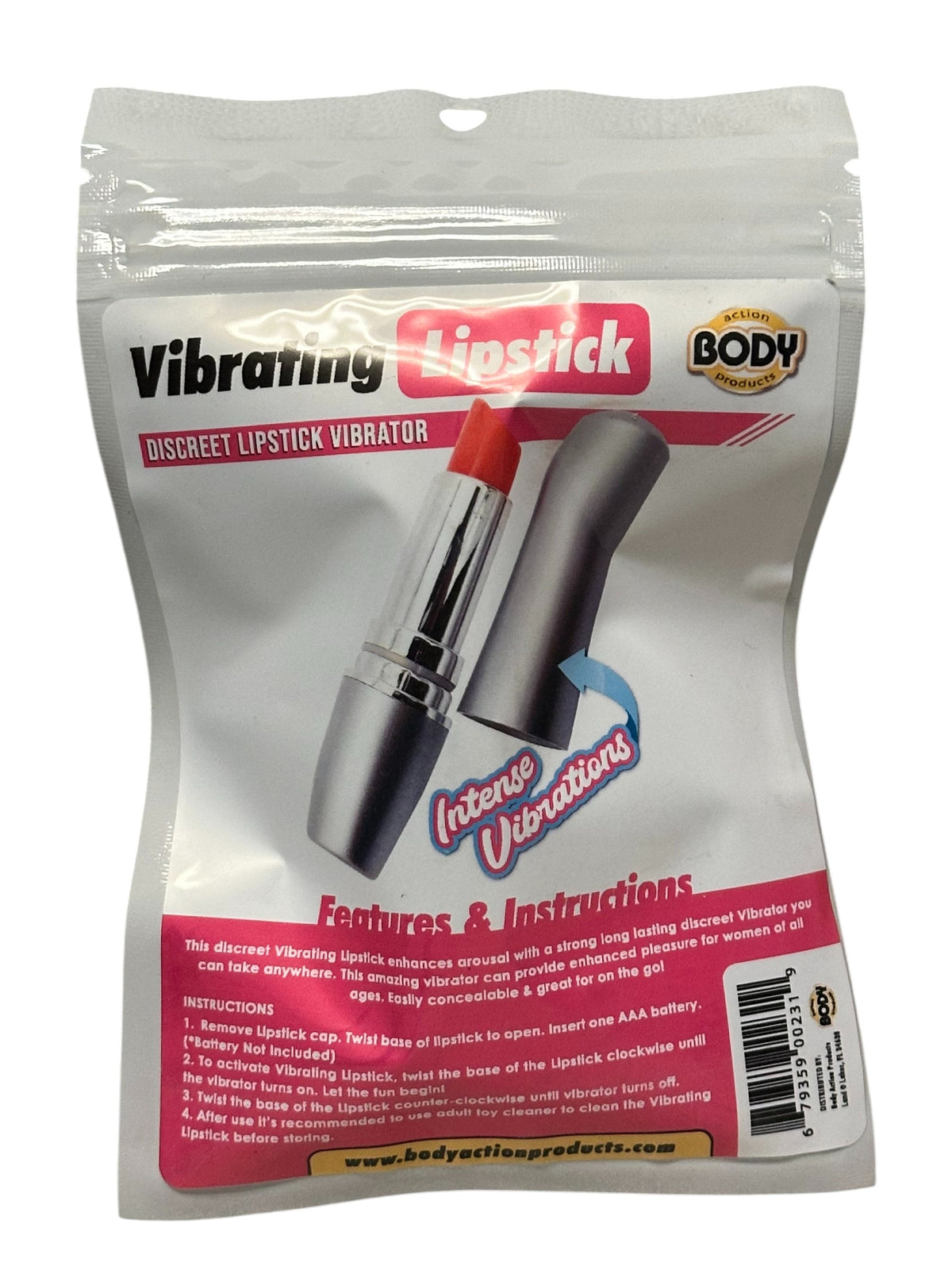 Discreet Lipstick Vibrator