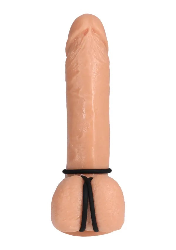 Rock Solid Tri-Pack Silicone Gasket Cock Rings Black