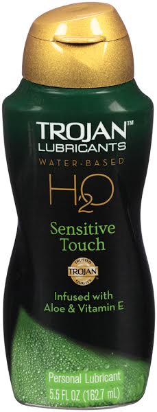Trojan Lubricants H2o Sensitive Touch 5.5oz.