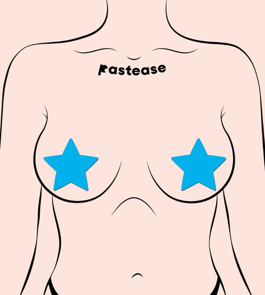 Pastease Star Glow IN the Dark Neon Turquoise