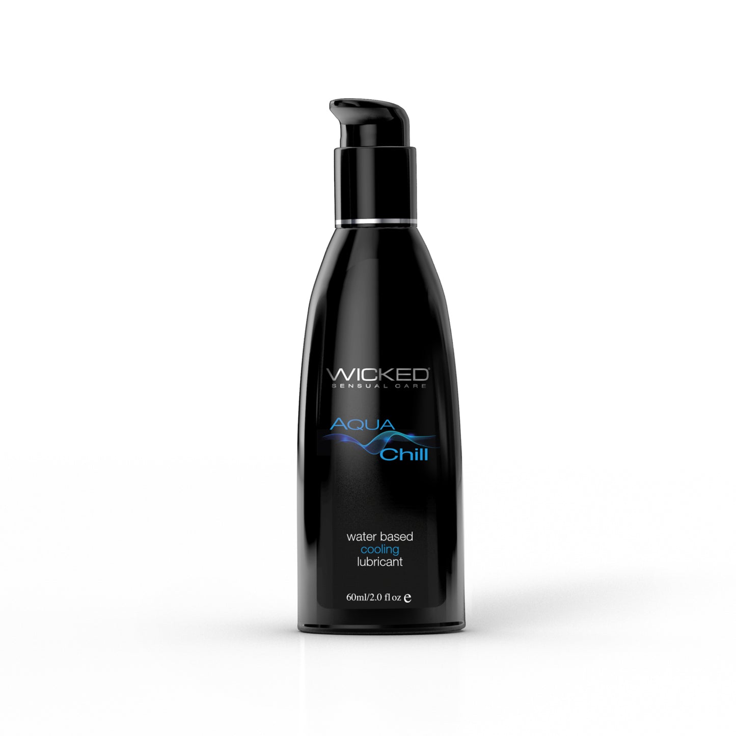 Wicked Aqua Chill Waterbased Cooling Sensatioln Lubricant 2oz.