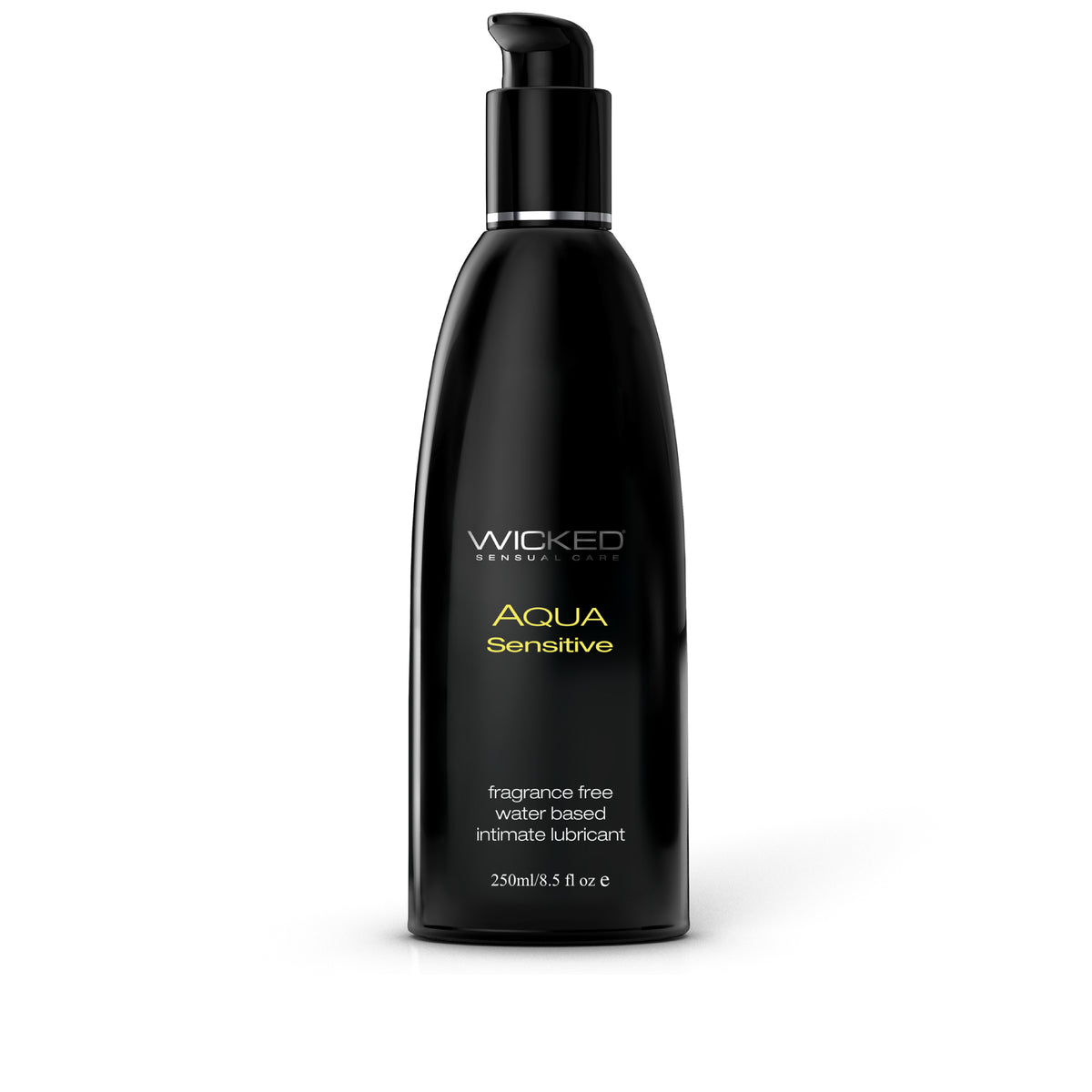 Wicked Aqua Sensitive Waterbased Hypoallergenic Unscented Lube 8oz